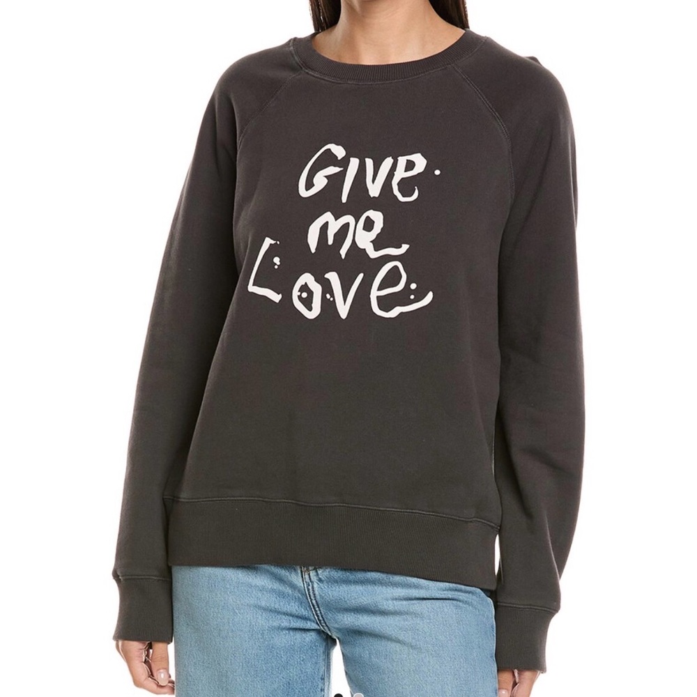 NEW NWT Zadig & Voltaire Give Me Love Sweatshirt size M